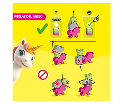 Tabletop Game Stacking Challenge Unicorns