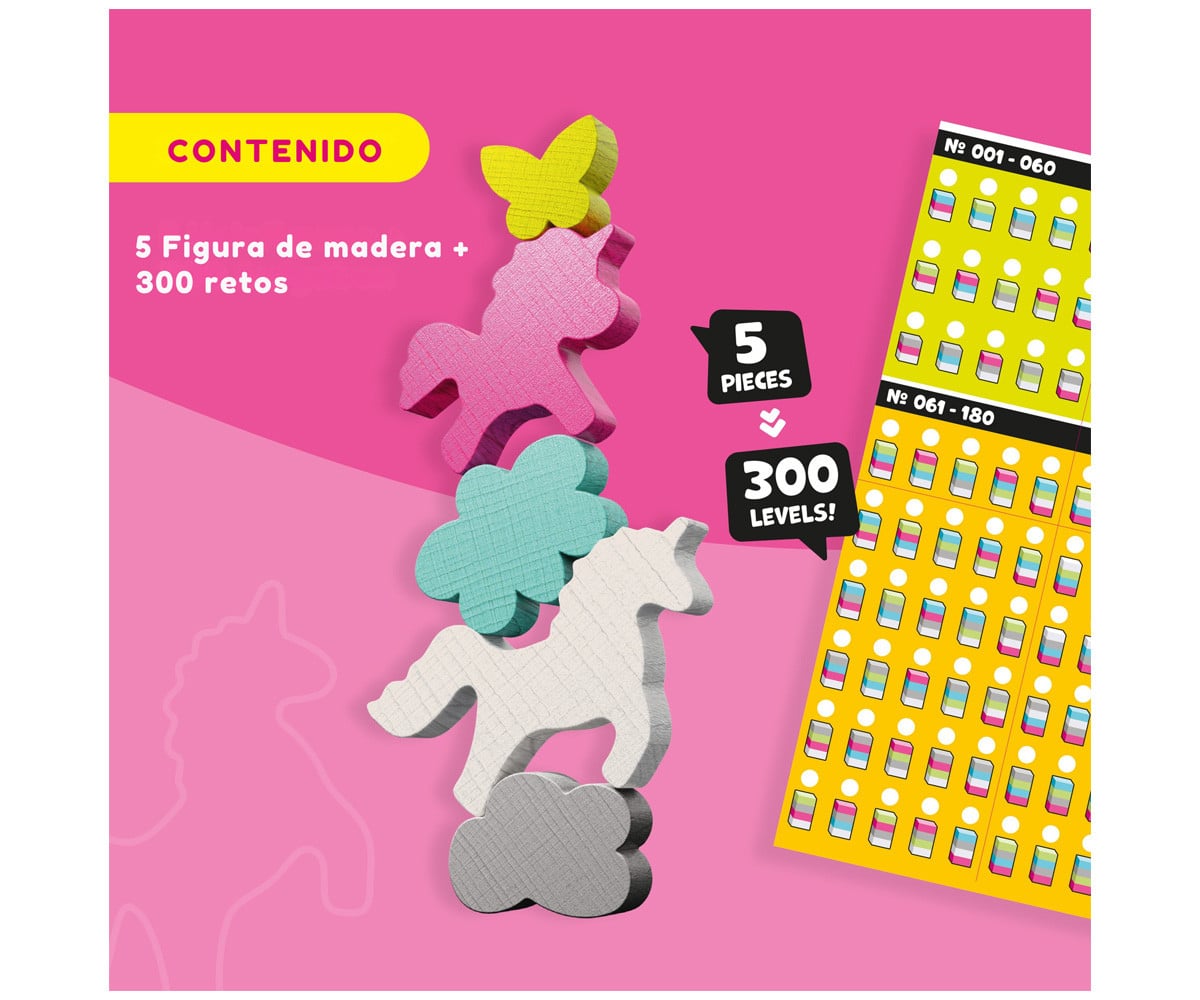 Tabletop Game Stacking Challenge Unicorns
