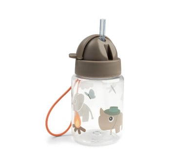 Borraccia con Cannuccia Tiny Trails Sand 280ml
