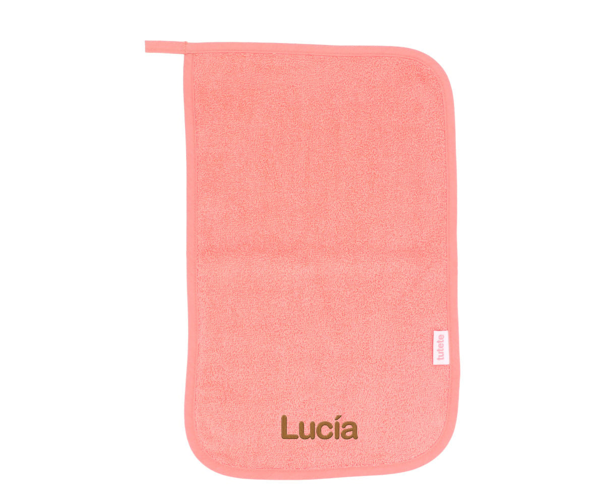 Toalhinha de berçário personalizável Pink Gloss