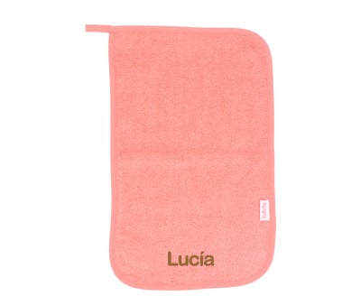 Toalhinha de berçário personalizável Pink Gloss