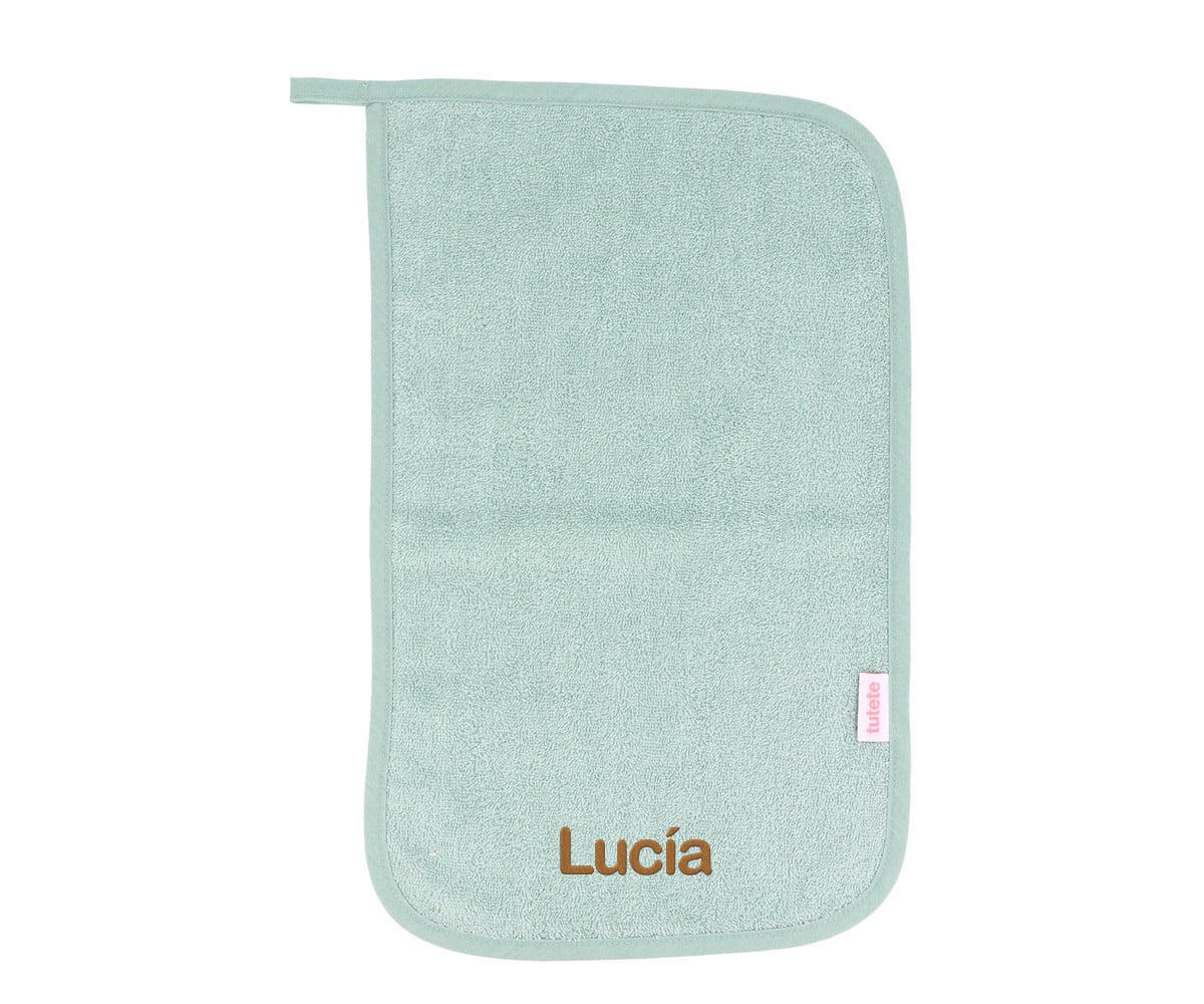 Toalhinha de berçário personalizável Green