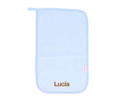 Toalhinha de berçário personalizável Blue