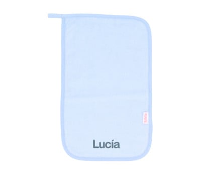 Toalhinha de berçário personalizável Blue