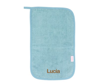 Toalhinha de berçário personalizável Iceberg Moss