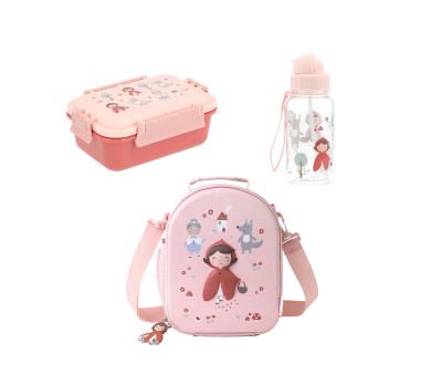 Pack pequeno almoço infantil Personalizável Little Red