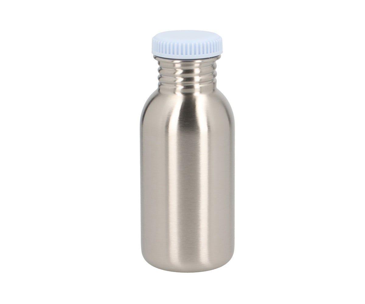 Gourde en Acier Basique Ice Blue Personnalisable 500 ml