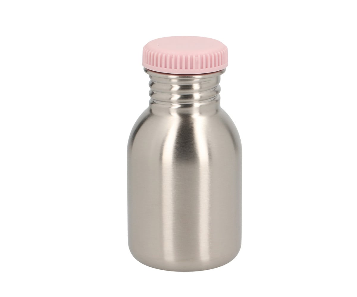 Gourde en Acier Basique Pop Pink Personnalisable 350 ml