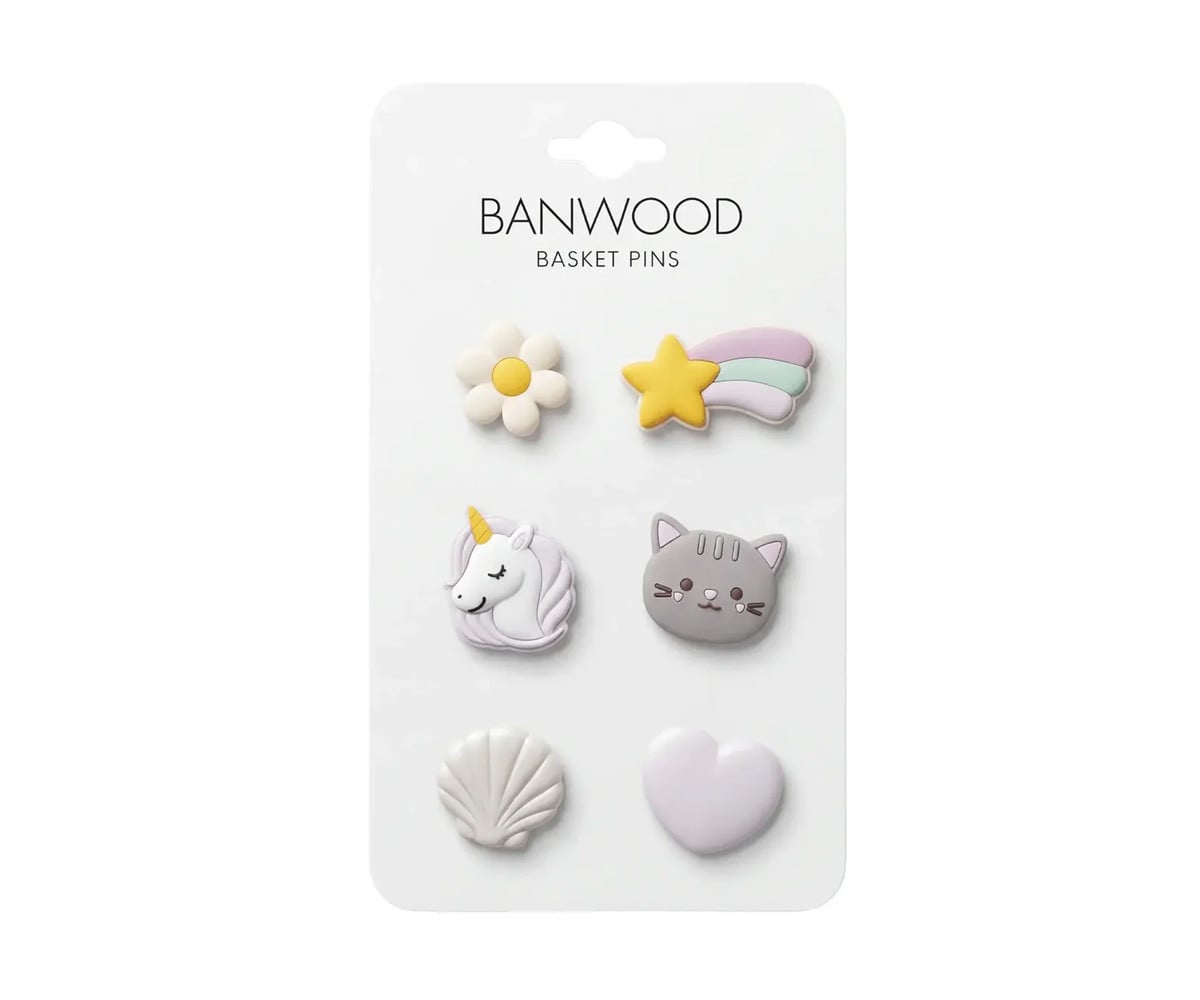 Pins Décoratifs pour Paniers Banwood Magie