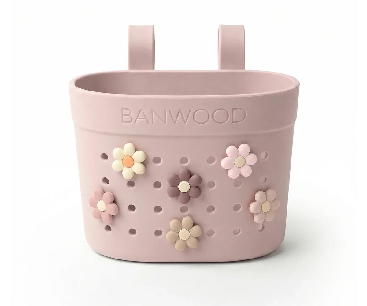 Pins Décoratifs pour Paniers Banwood Fleurs