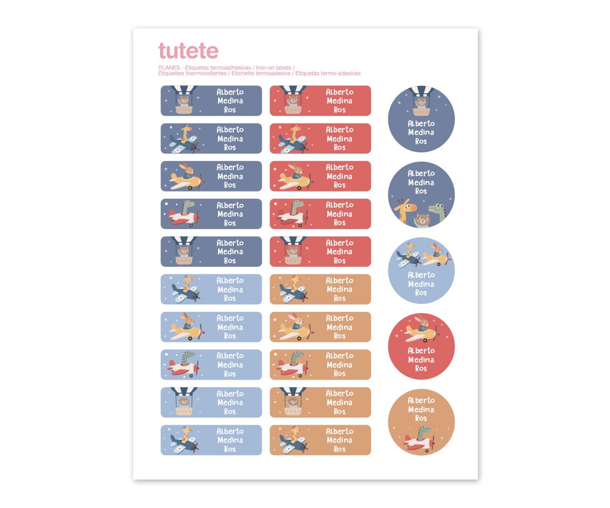 Pack Combi Planes Termoadesive+Adesive