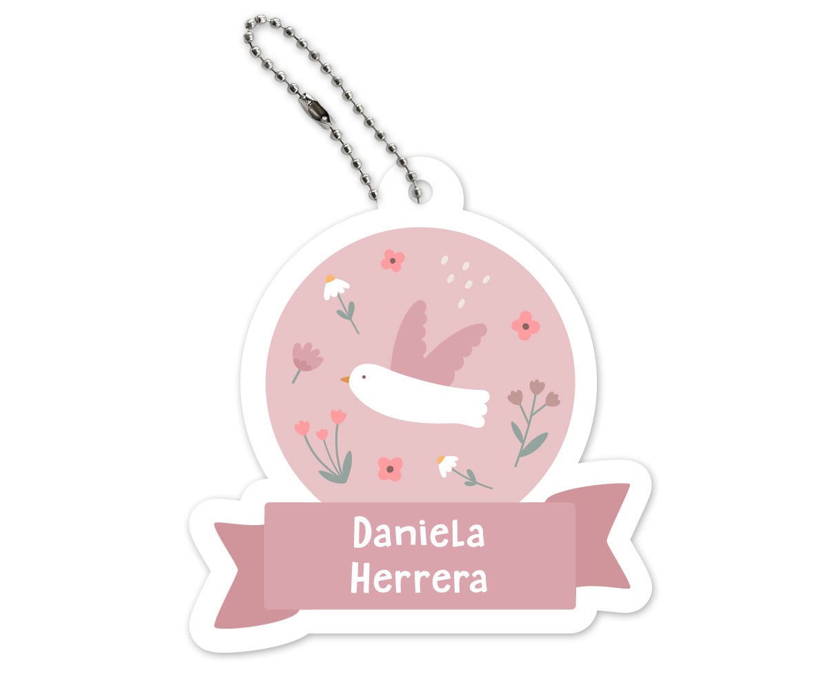 Llavero Mochila Blossom Birds