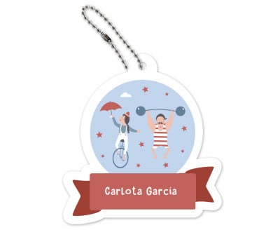 Portachiavi Personalizzato Circus Show