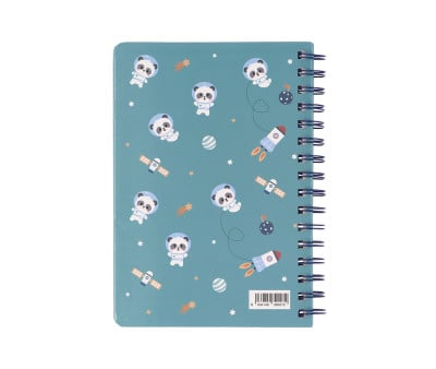 Libreta Escolar Pandas in Space
