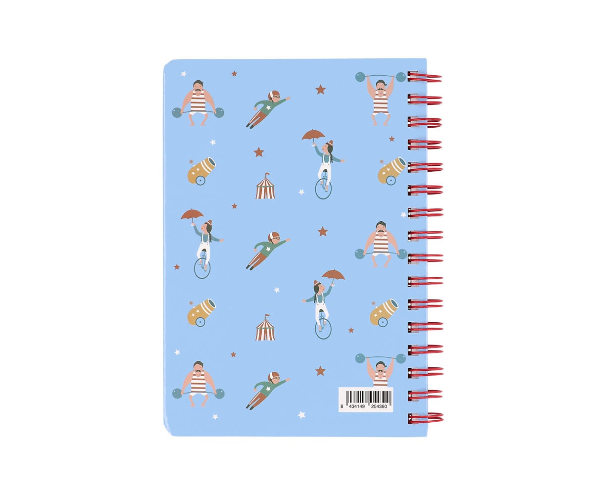 Libreta Escolar Circus Show