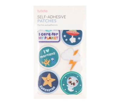 Set de Parches Textiles Autoadhesivos Space