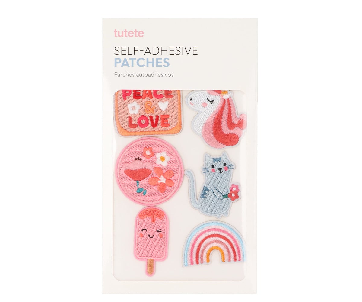 Conjunto de selos autocolantes têxteis Fantasy