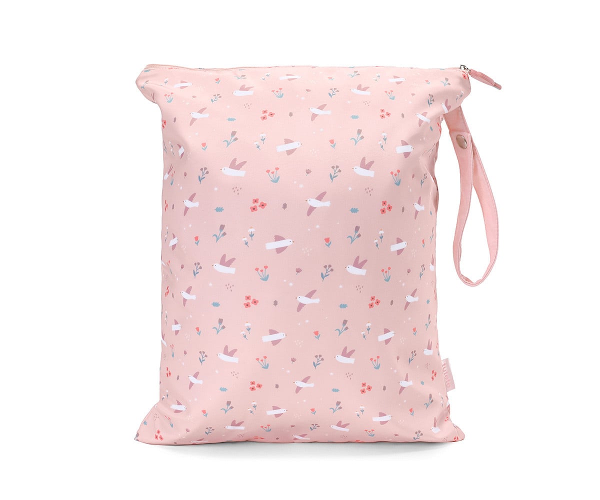 Borsa Impermeabile Grande Tutete Blossom Birds Personalizzabile