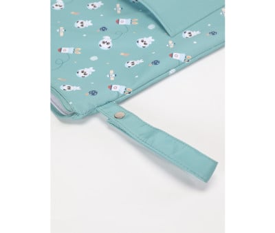 Borsa Impermeabile Grande Tutete Pandas in Space Personalizzabile