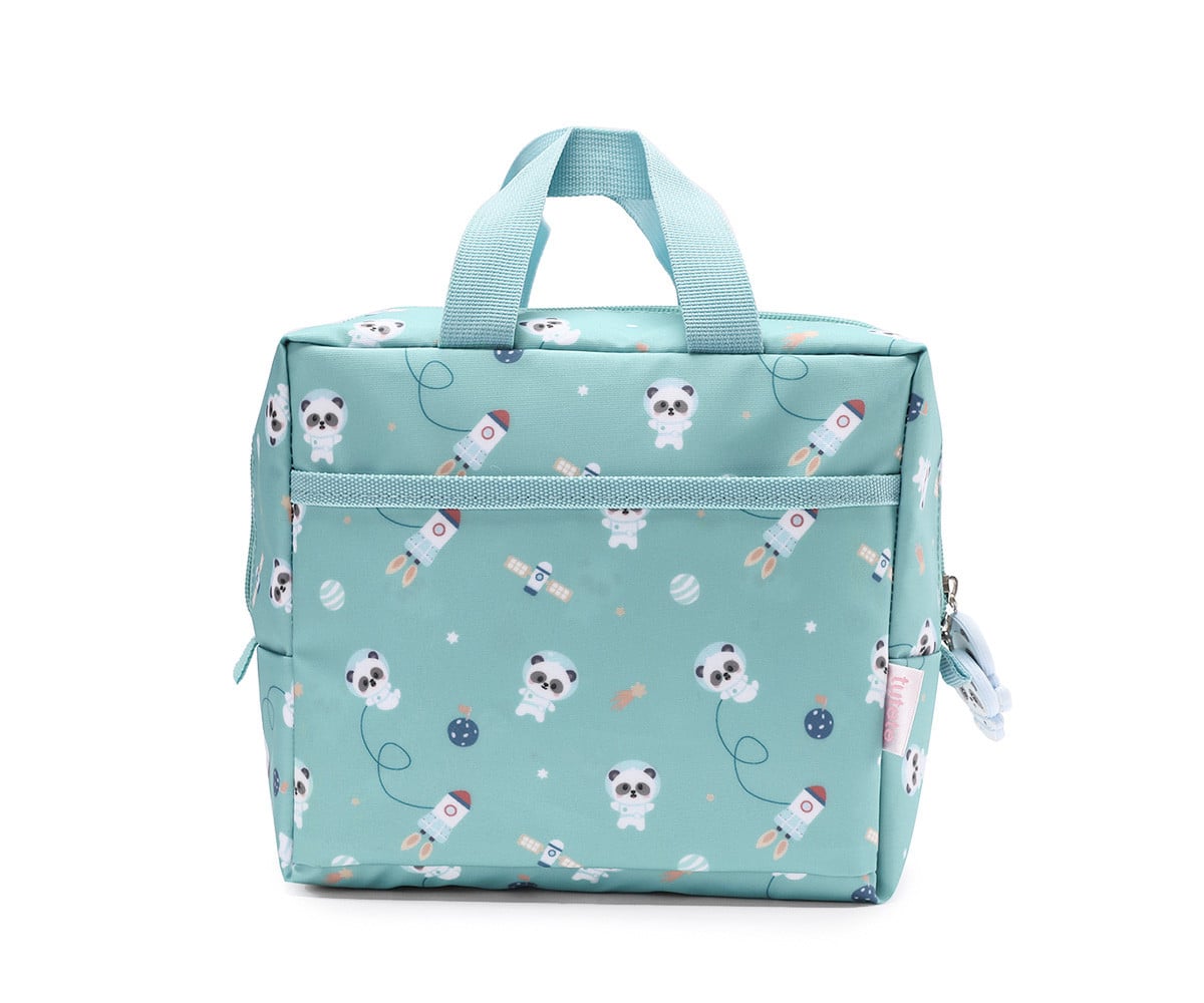 Borsa Termica Merenda Tutete Pandas in Space Personalizzabile