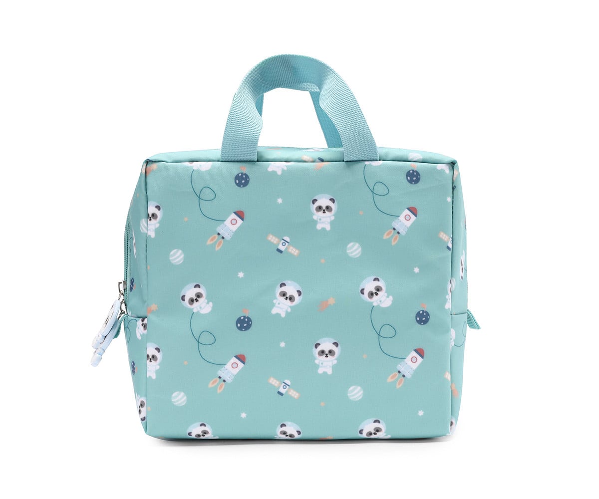 Borsa Termica Merenda Tutete Pandas in Space Personalizzabile