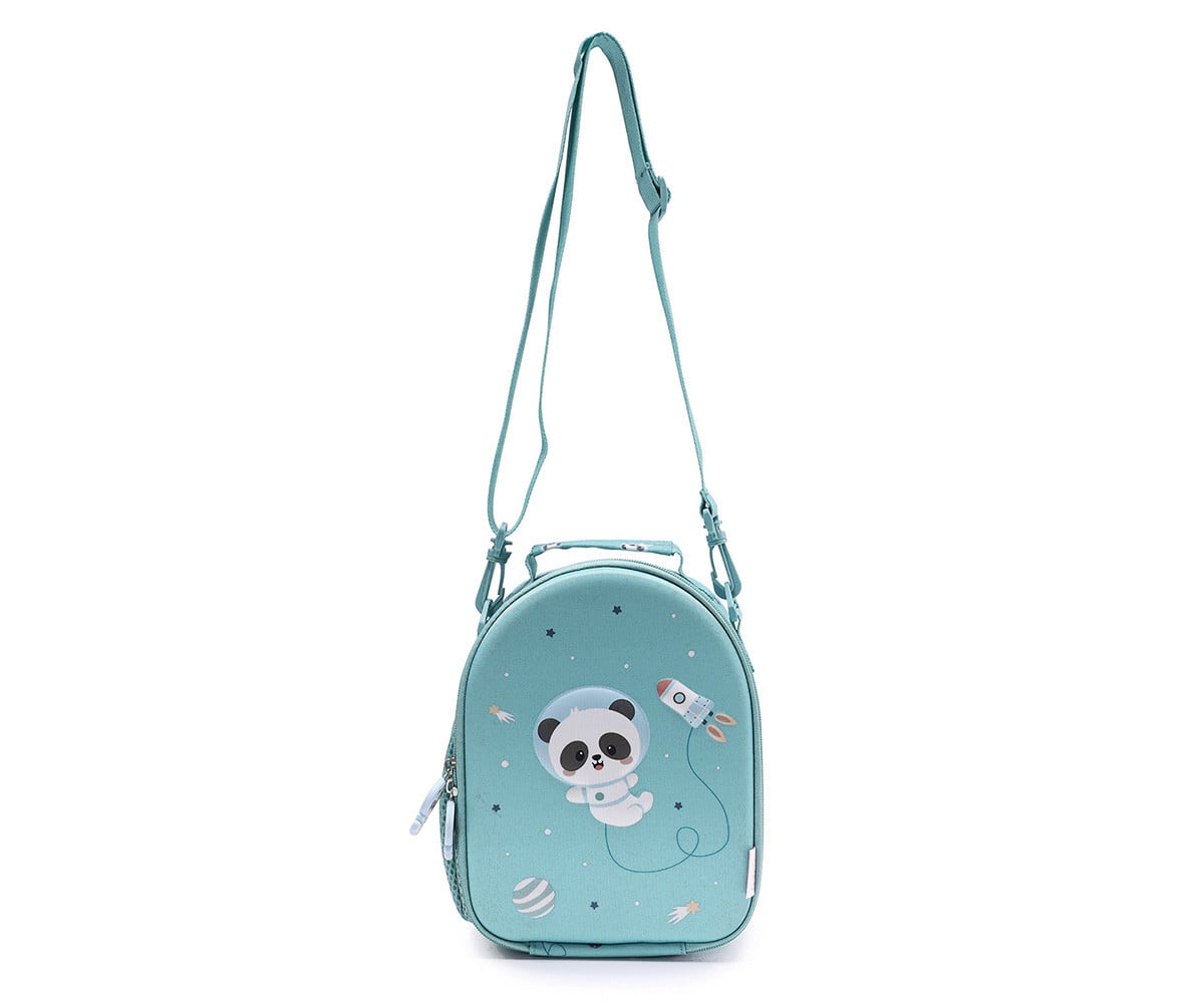 Bolsa Merienda Térmica Personalizable 3D Pandas in Space