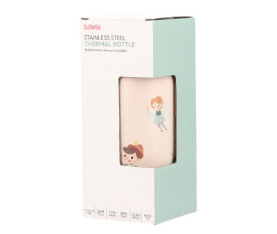 Botella de Acero Térmica The Wooden Boy 500ml