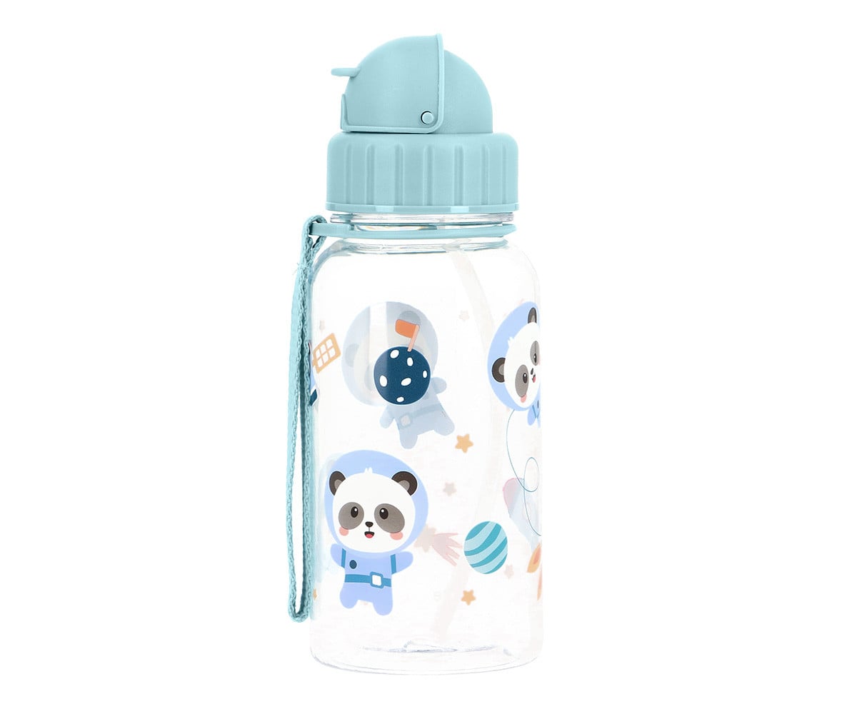 Botella Plástico Personalizable Pandas in Space 500ml