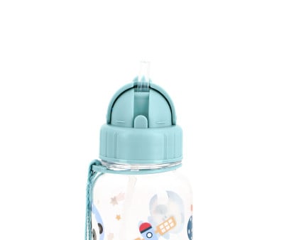 Botella Plástico Personalizable Pandas in Space 500ml
