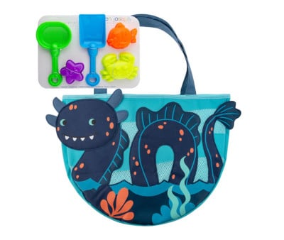 Bolsa de praia com brinquedos Sea Monster 