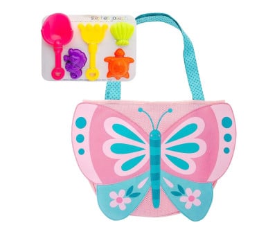 Bolsa de praia com brinquedos Borboleta 