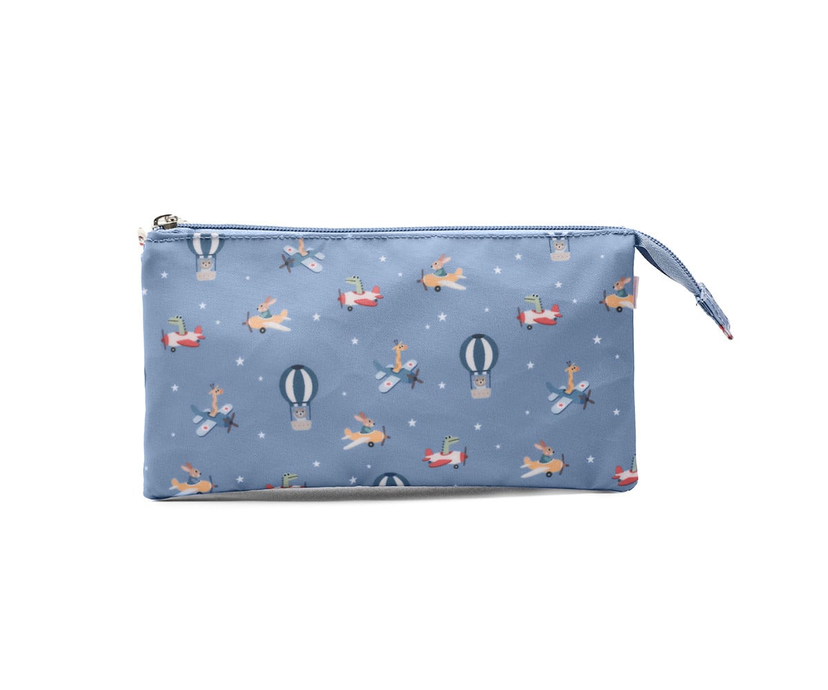 Estojo com 3 Compartimentos Personalizável Planes