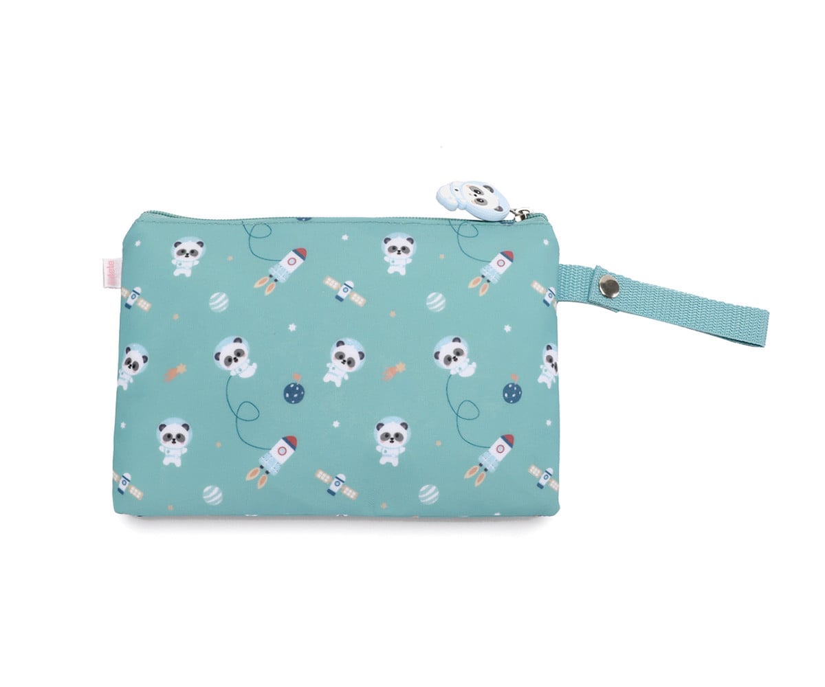Funda para Bocadillo Pandas in Space Personalizable