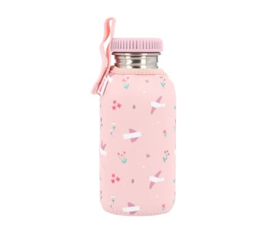 Botella Acero con Funda Blossom Birds Personalizable 500ml