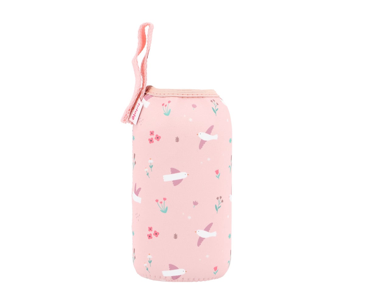 Forro de neoprene personalizável 500 ml Blossom Birds