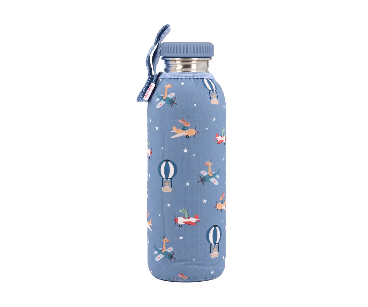 Garrafa de aço com forro personalizável 750 ml Planes