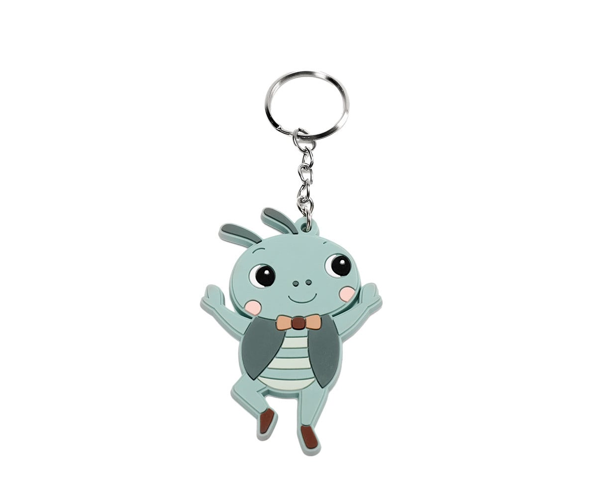 Chaveiro de silicone personalizável The Wooden Boy