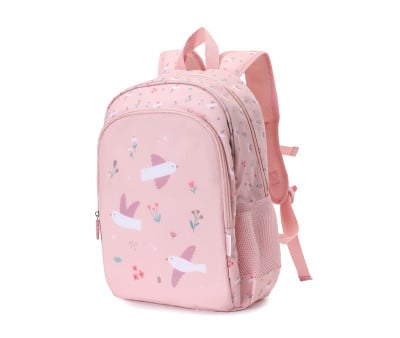 Mochila média Personalizável Blossom Birds