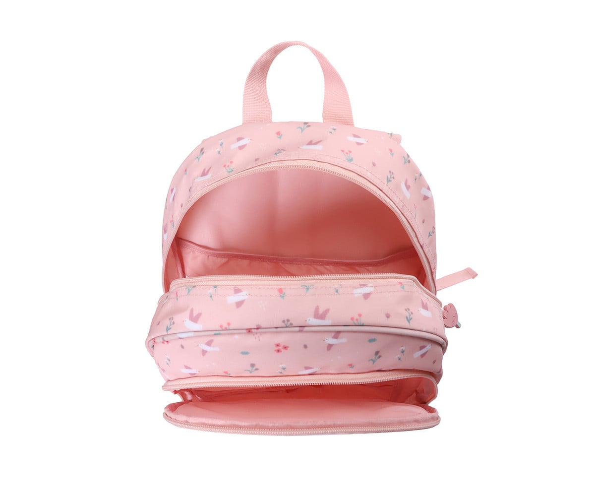 Mochila média Personalizável Blossom Birds