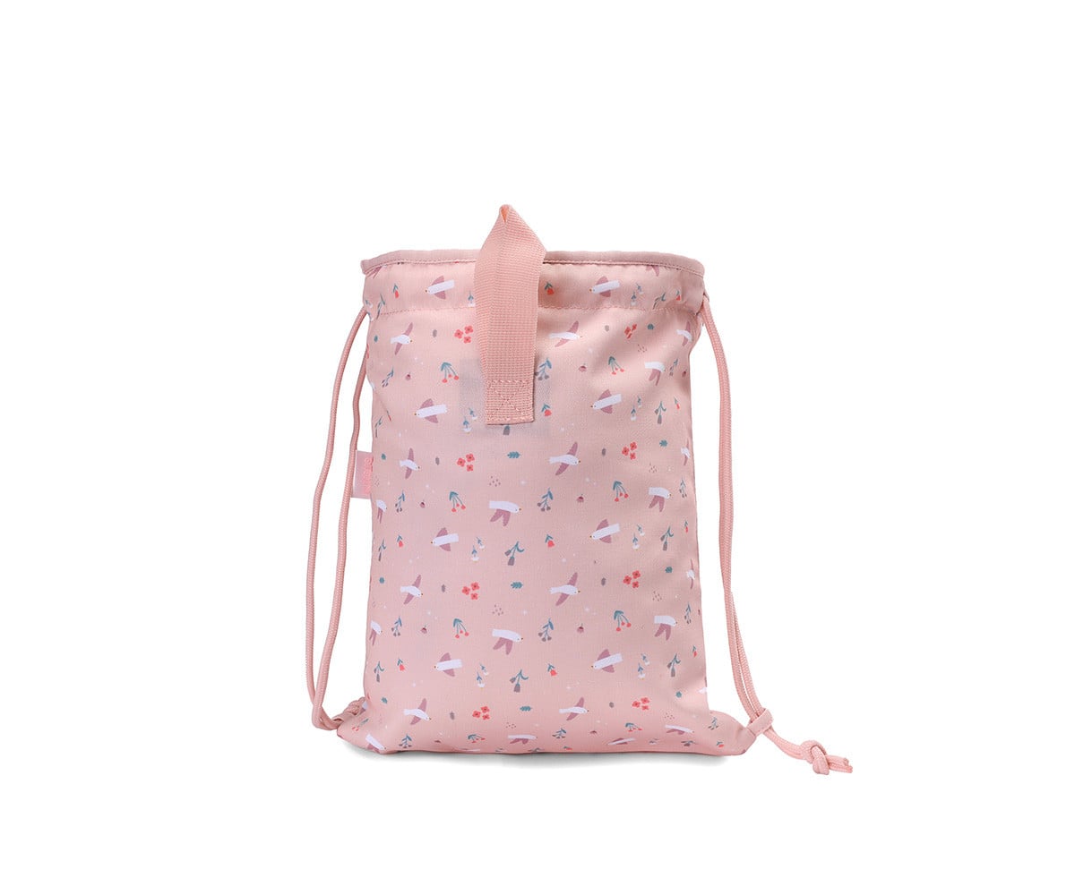 Sacca-Zaino Tela Tutete Blossom Birds Personalizzabile
