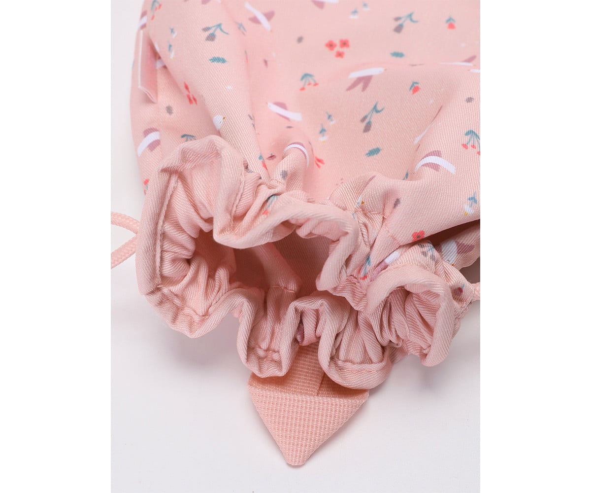 Sacca-Zaino Tela Tutete Blossom Birds Personalizzabile