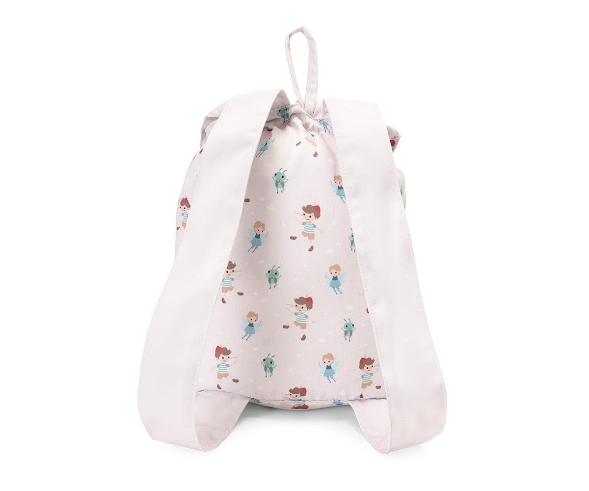 Zaino Piccolo Tela Tutete The Wooden Boy Personalizzabile
