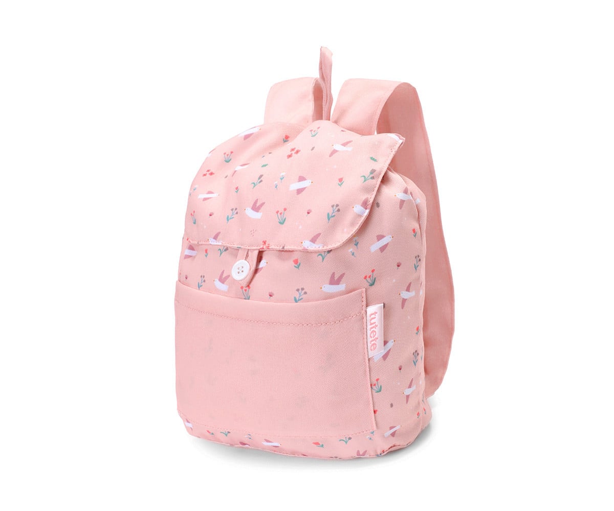 Zaino Piccolo Tela Tutete Blossom Birds Personalizzabile