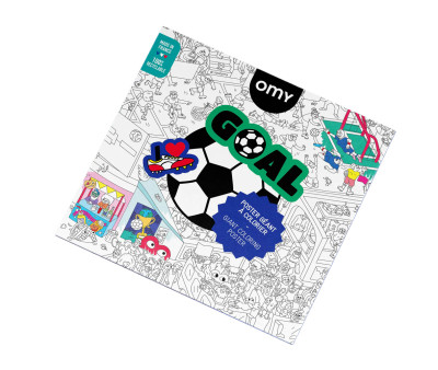Poster XL da Colorare OMY Goal