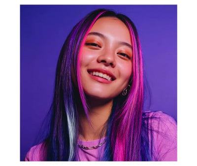 6 Craies Temporaires pour Cheveux Maléfique