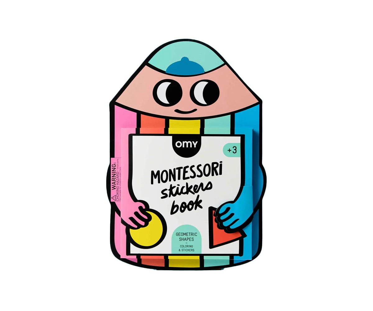 Adesivos «Libro Montessori» Geometric Shapes