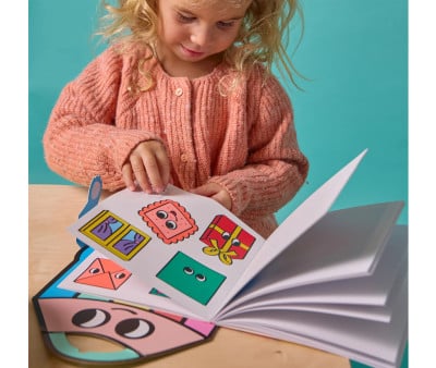 Adesivos «Libro Montessori» Geometric Shapes