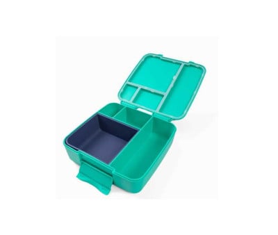 Bandeja de silicone para caixas Feast Square Navy