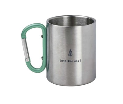 Taza con Mosquetón Into The Wild 300ml