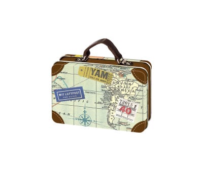 Confezione Regalo Mini Valigetta Fernweh